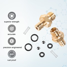 Pressure Washer Chemical Soap Injector Kit Fits for Briggs & Stratton, Homelite, Ryobi & Husky Replaces 190593GS 190635GS & 203640GS (2 Set)