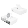 10W Digital Alarm Clock One Button Lifting LED Mirror Electronic