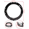 7 inch Chrome Round Headlight Ring Mounting Bracket Compatible with