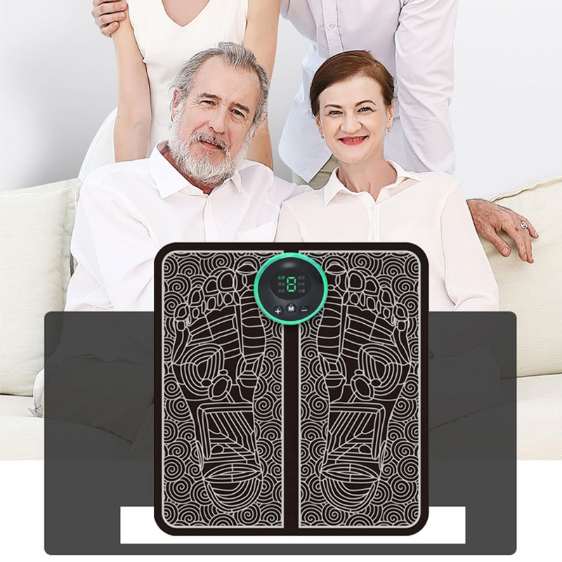 Foot Massager Pad Micro Current Foldable Foot Massager Mat with