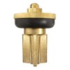 CONNEX FLOR00200 Brass Plug 2.54 cm, for Brackets and Straight-Pumping