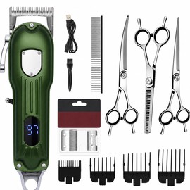 Toolzia Professional All-Metal Rechargeable Dog Hair Clipper