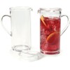 Carlisle FoodService Products Elan Clear Pitcher Tall Pitcher, Plastic Pitcher