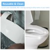 Doytn Universal Pee Deflector for Toilet Seat with Toilet lid