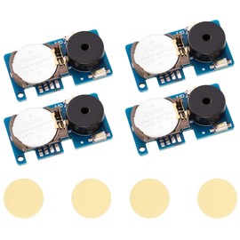 4pcs Prank Device, New Cricket Noise Maker Gag, Noise Maker Prank with 16 Sounds Cricket Noise Beeping Prank Device for Home Party School Car (Blue)