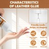 INNOVAYOU Leather Glue 120ml, Leather Glue Adhesive Instant Bonding Permanent