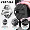 TOMALL 4 Pcs Car Door Lock Latches Covers Compatible with