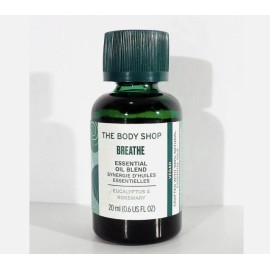 THE BODY SHOP Essential Oil Blend BREATHE Eucalyptus & Rosemary 0.6 oz NEW