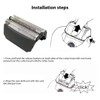 Smaeti Shaver Replacement Foil Razor Head Cutter Compatible for B-raun