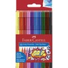 Faber-Castell GRIP Color Markers - 10 Washable Fineline Markers