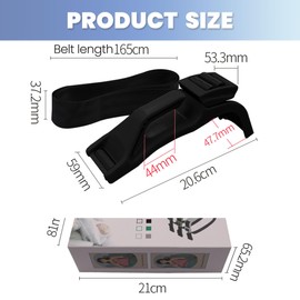 Touch Life Pregnancy Belt Adjuster,Pregnancy Seat Belt–Comfortable & Safe Belt Positioning for Expecting Mothers, Universal Fit, Comfortable Safety Belt for Overweight People,Enhances Driving Comfort