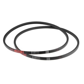 sourcing map 2 x A914/A36 V-belt, A profile, rubber drive belt, 36 inches, inner circumference