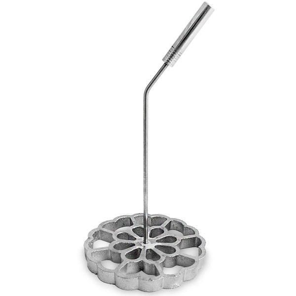 Bunuelos Mold with Handle X-Large (5.7 in Cast Aluminum) -