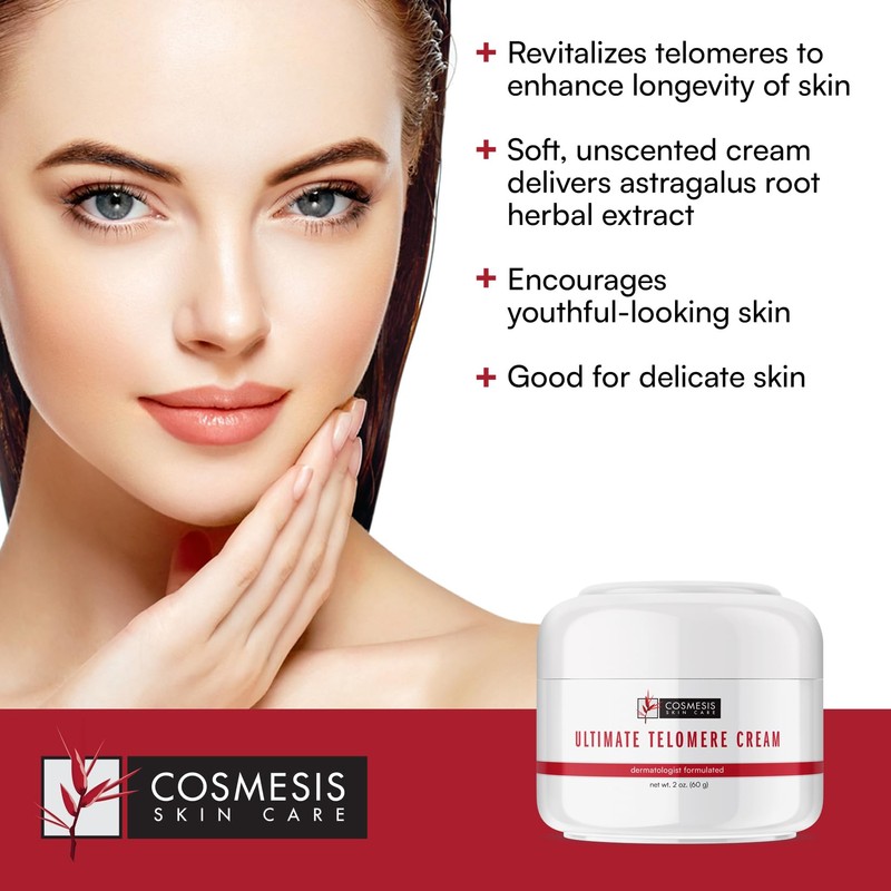 Ultimate Telomere Cream: Revitalize Aging Skin with Chinese Astragalus Root