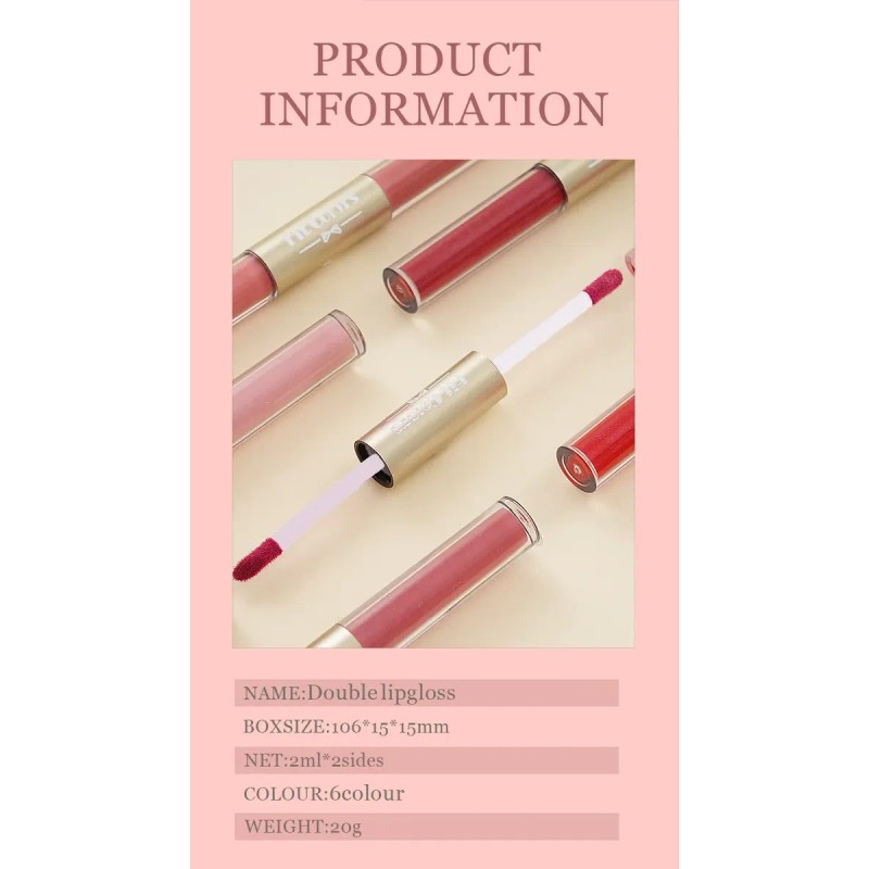 Brillo Labial Fit Colors Mate Y Perlado, No Transfiere