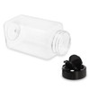 Tosnail 16 Pack 17 Fluid Oz Clear Plastic Spice Jars