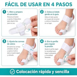 2 Piezas Corrector de Juanetes, Corrector de Juanetes Unisex Ajustables, Ajuste Antideslizante Tipo Perilla, Cómodos, Resistentes Al Desgaste, Transpirables y Brindan Soporte de Día y de Noche