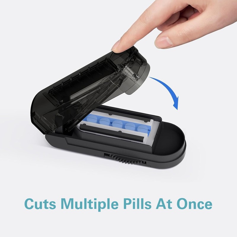DEPAD Pill Cutter Splitter for Cutting Multiple Pills, Adjustable Pill