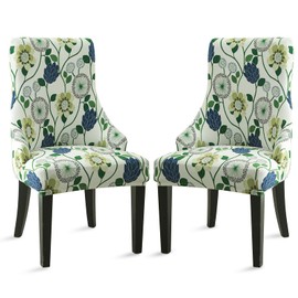 Liykimt Stretch Wingback Side Chair Slipcover-Accent Chair Cover Slipcover with Arm,Washable Upholstered Arm Dining Chair with Nailed Trim Protector for Dining Living Room