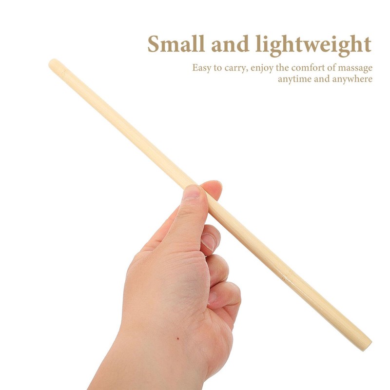 Beavorty Bamboo Massage Stick for Back, Bamboo Massage Body Tools