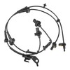 Unifizz 2pcs Black 57450-TR3-A02 57455-TR3-A02 ABS Wheel Speed Sensor Front