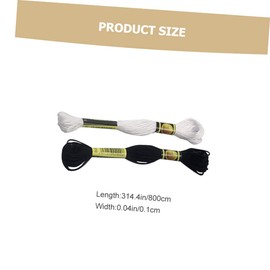 TEHAUX 48Pcs Solid Color Embroidery Threads DIY Craft Sewing Thread for Beginners Non Fading Smooth Feel for Hand Embroidery and