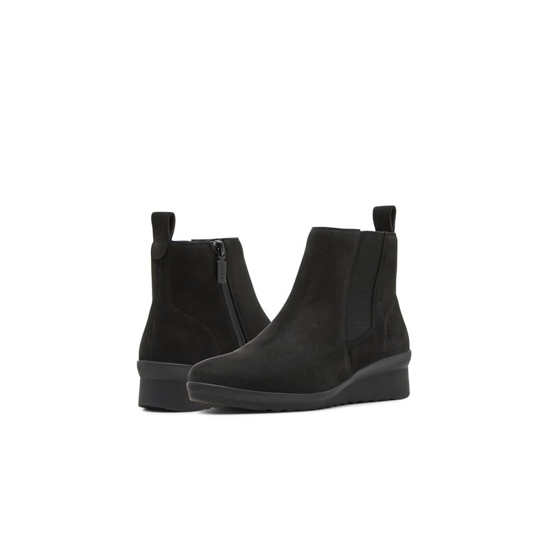 Blondo Women's Waterproof Shaya Ankle Boot, Black Nubuck, 6.5