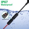 LEPITERY Solar Connectors Y Branch Parallel Adapter 30A Cable 1