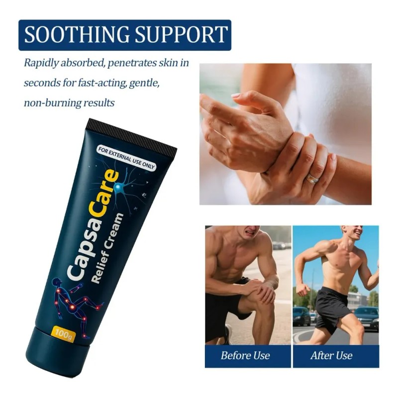 Crema De Alivio De Neuropatía Capsacare -capsaicina Y Arnica