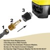 IUSOT High Pressure Washer Adapter for Karcher K2 K3 K4