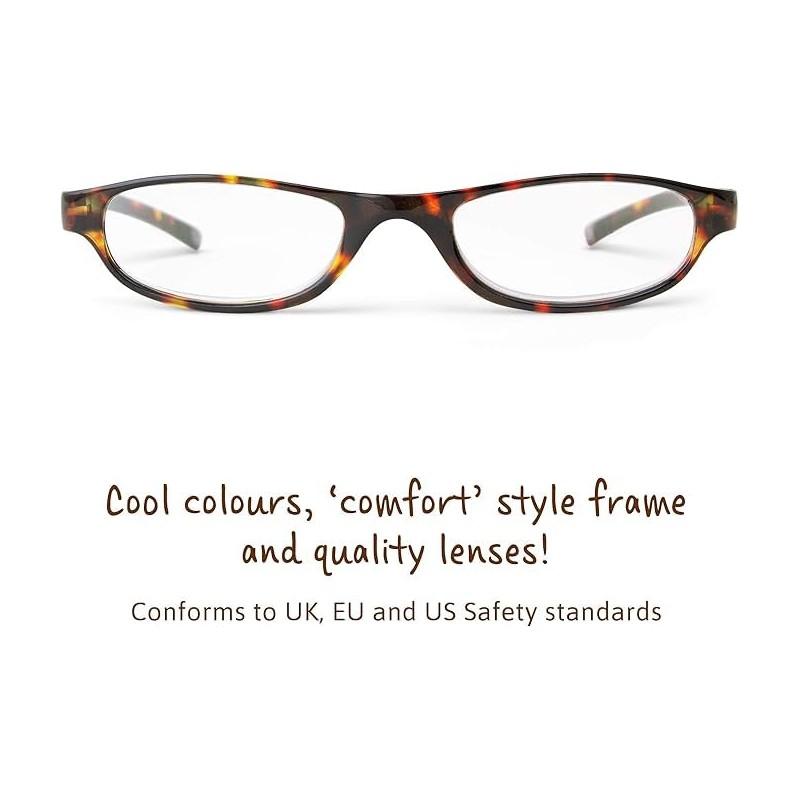 IF Pocket Readers - Tortoiseshell +2.0, Reading Glasses in a