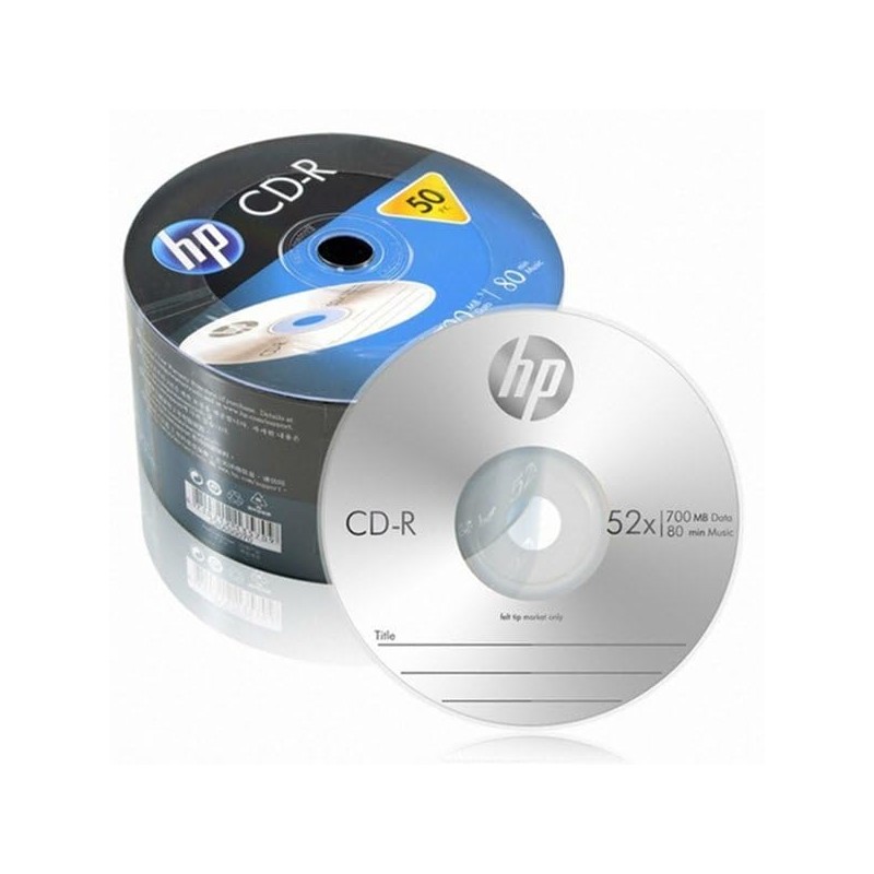 HP CD-R 52X 50PK BULK HP 700MB