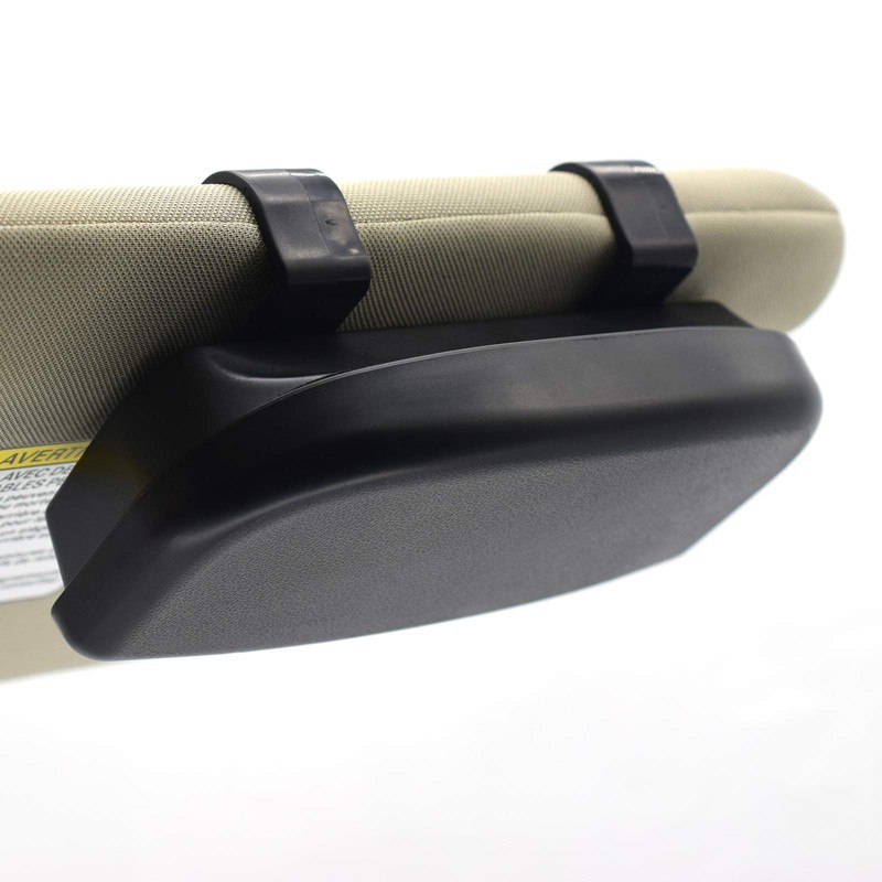 OEMASSIVE Car Visor Sunglass Case, Double Snap Car Sun Visor