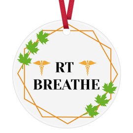 Respiratory Therapist Ornament Respiratory Therapist Appreciation Gifts RT Student Gift Respiratory Therapist Graduation Gift RT Week Gift Retirement Birthday Christmas Ornament for RT