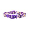 Olahibi Dog Collar and Leash Combo Set, Cute Daisy Pattern,