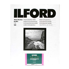 ILFORD 1171972 MGFB CLASSIC 1K 8X10 Black and White Photographic Paper, 6 Cuts, 25 Sheets