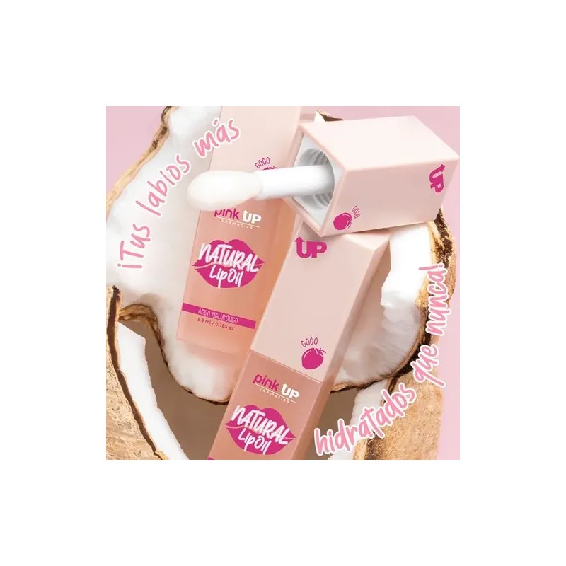 Pink Up Magic Lip Oil Brillo Labial Hidratante Color Coco