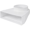 Vent Systems 204 x 60 mm Rectangular 90° Angle Duct