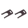 2 x Brackets Compatible with/Replacement Part for Kärcher 5.037-185.0 Pressure