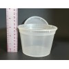 16oz Heavy Duty Round Plastic Food Takeout Containers with Lids