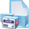 Chucks Pads Disposable [50-Pack] Underpads 23x36 Incontinence Chux Pads Absorbent