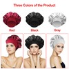 Pack of 3 Silk Bonnet Satin Hair Cap, Bonnet Sleep