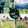 2 Pack Golf Putting Cup with Flag, Golf Training Putters
