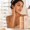 3Pcs Biomimic Foundation 4 en 1,base de maquillaje alta cobertura,SPF
