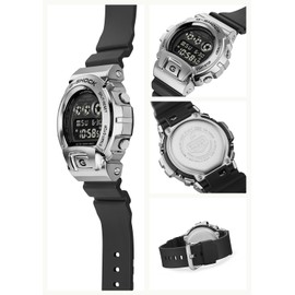 Casio GM-6900U-1JF Men's Watch, Black, Silver, sports