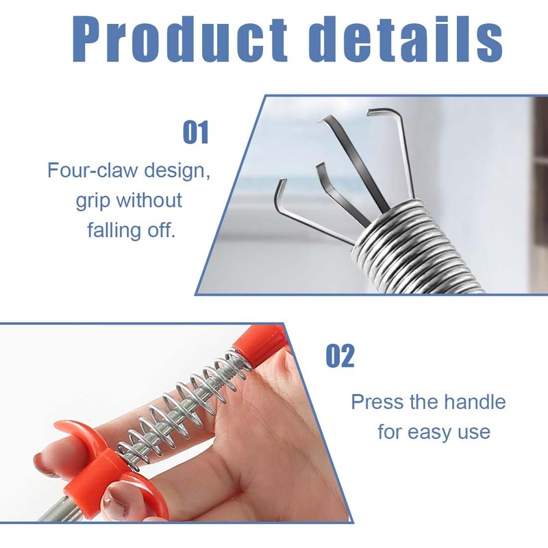WeddHuis Pack of 2 Claw Grabber, 60 cm Gripper Flexible