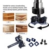 Slab Flattening Router Bit 1/4 Shank with DLC Coated, 1-1/2”