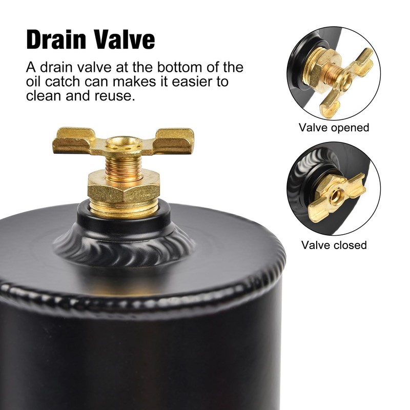 EVIL ENERGY 10AN Oil Catch Can, Breather Tank with AN10
