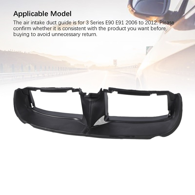 Front Air Intake Duct Guide 51117134099 Enhanced Performance Top Air