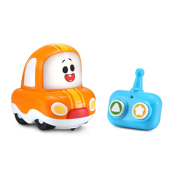 VTech - Toot Toot Cory Drivers, Super Cory RC Car with Remote Control Suitable for Small Hands, Interactive Toy, Gift for Children from 1 Year to 5 Years – Contents in French